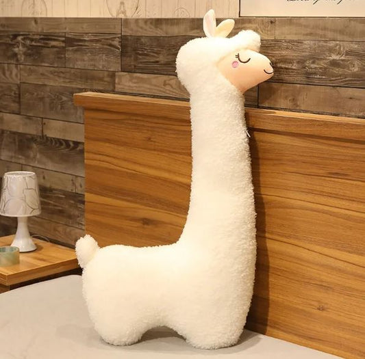 Pillow Alpaca Plush Toy 75 cm/White