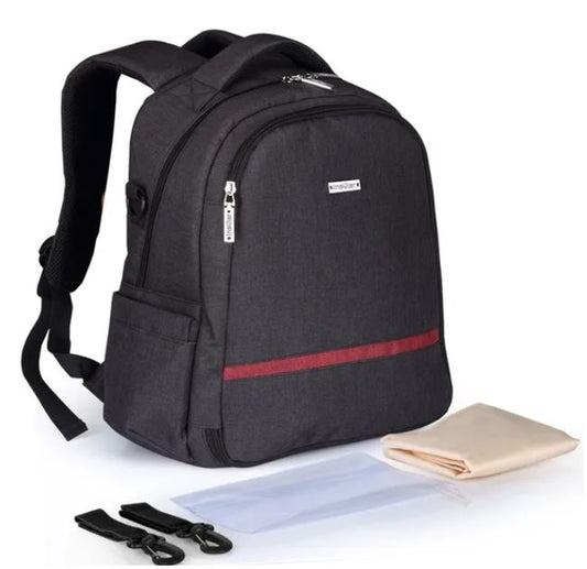 Backpack Baby Nappy Stroller Bag Large Capacity/Black