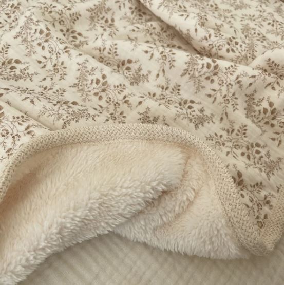 Baby Blanket Fleece Floral 90*130 cm