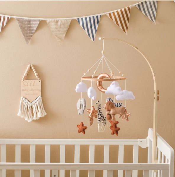 Baby Mobile Wooden Baby Crib Mobile Toy