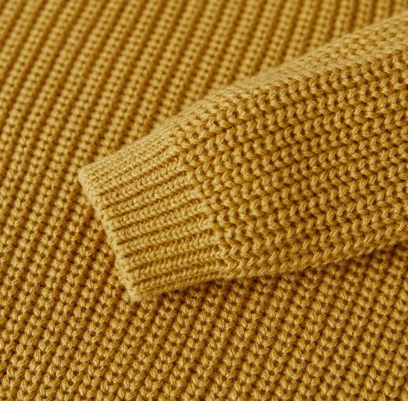 Sweater Knit Long Sleeve Baby Girl Boy/Mustard