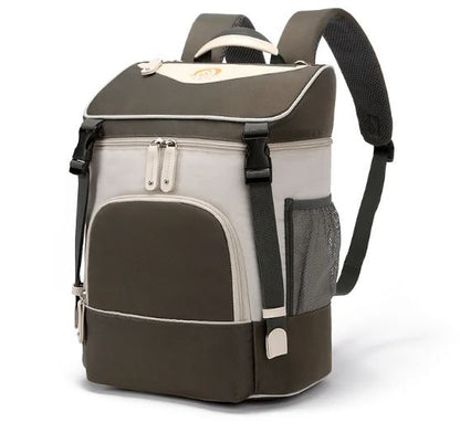 Backpack for Baby Nursing for Mom and Dad/Grey White