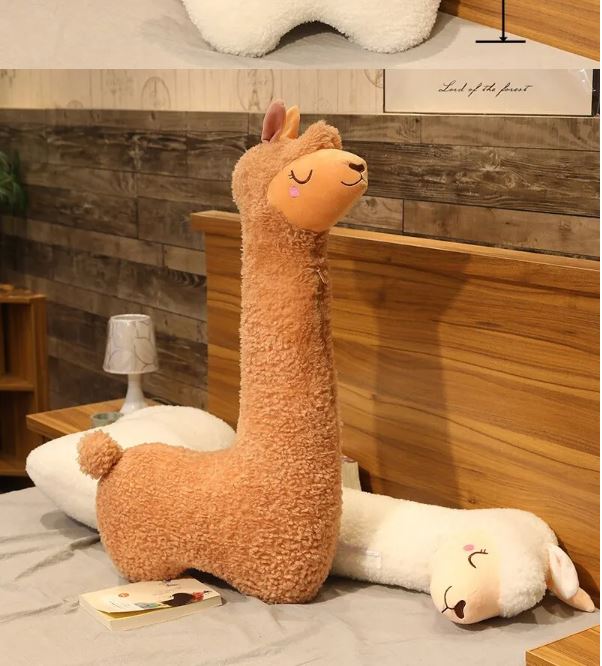 Pillow Alpaca Plush Toy 75 cm/White