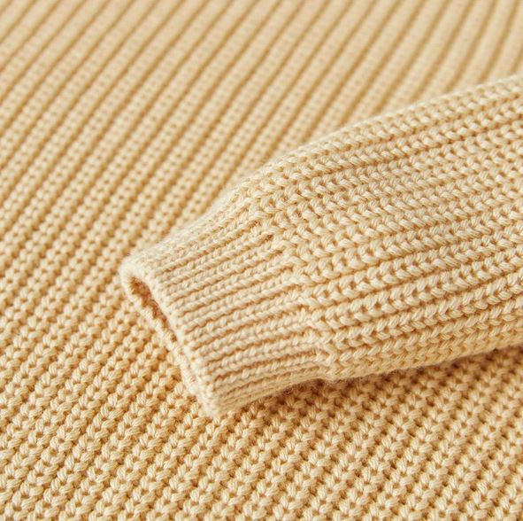 Sweater Knit Long Sleeve Baby Girl Boy/Beige