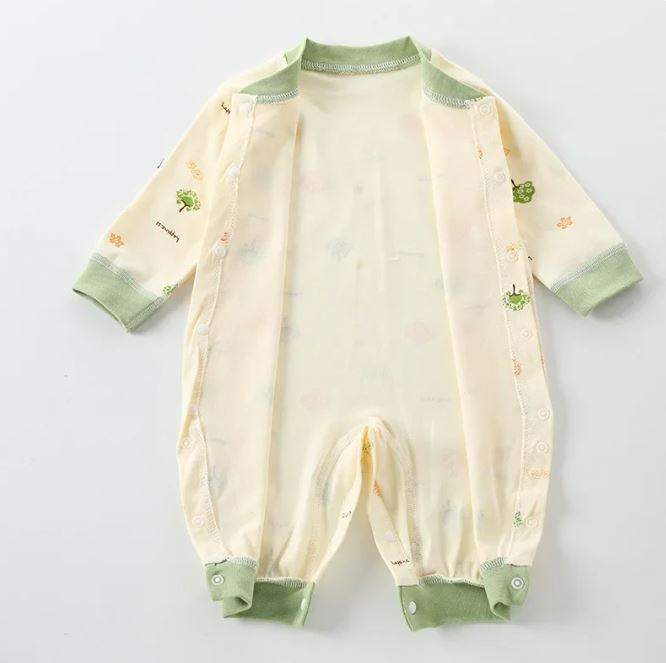 Baby Bodysuit Cotton Long Sleeve/Trees